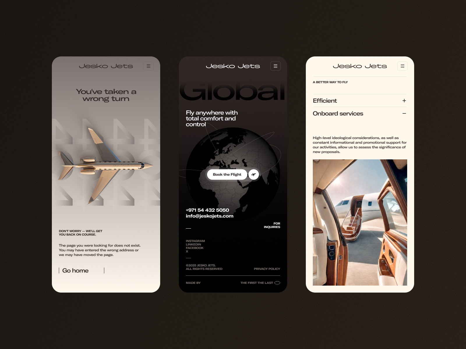 Responsive website redesign for a service brand visual 2