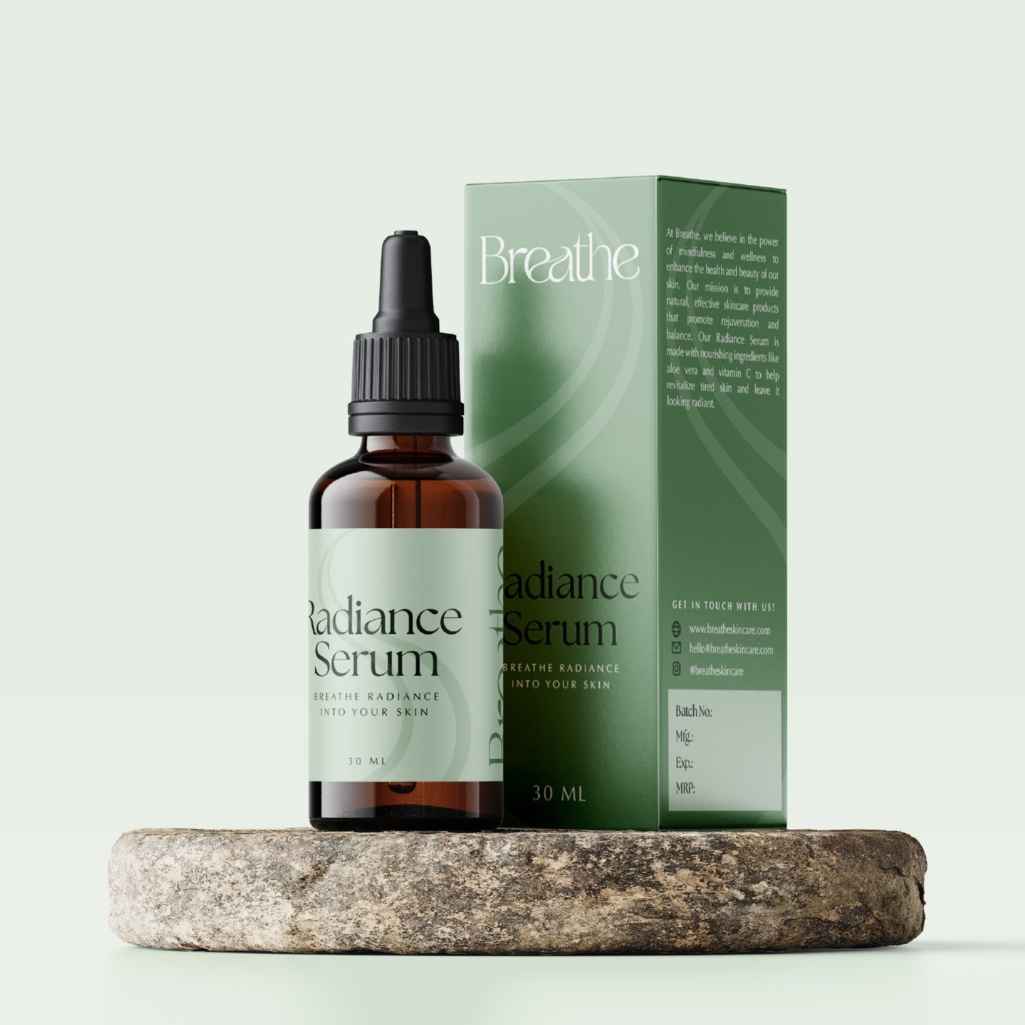 Minimal packaging and label design system visual 4